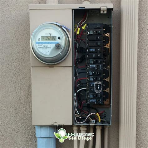 open sub panel from meter base